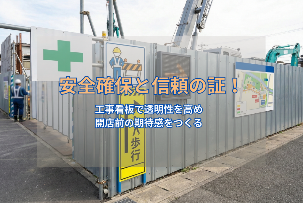 看板の種類と選び方ガイド！集客に最適な屋外・自立・デジタル看板