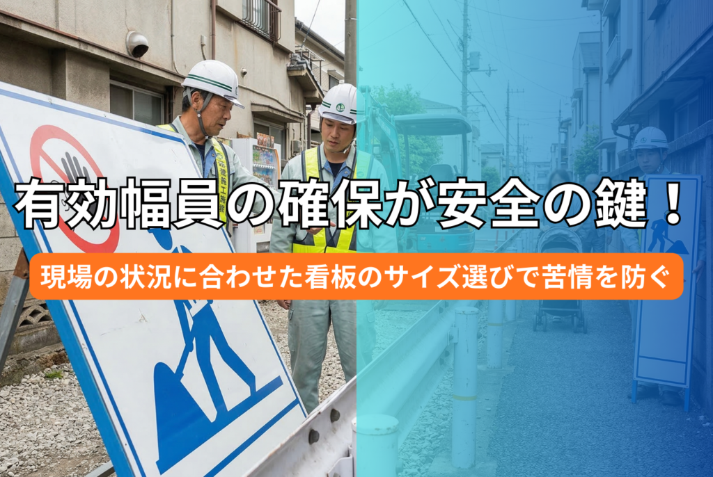 工事看板のサイズ規定ガイド|国土交通省の規格とDX化のコツを解説