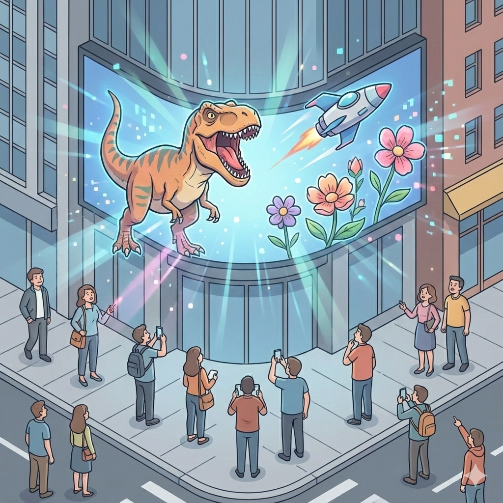 3D広告の仕組みと費用は?立体広告でビルの資産価値を高める方法