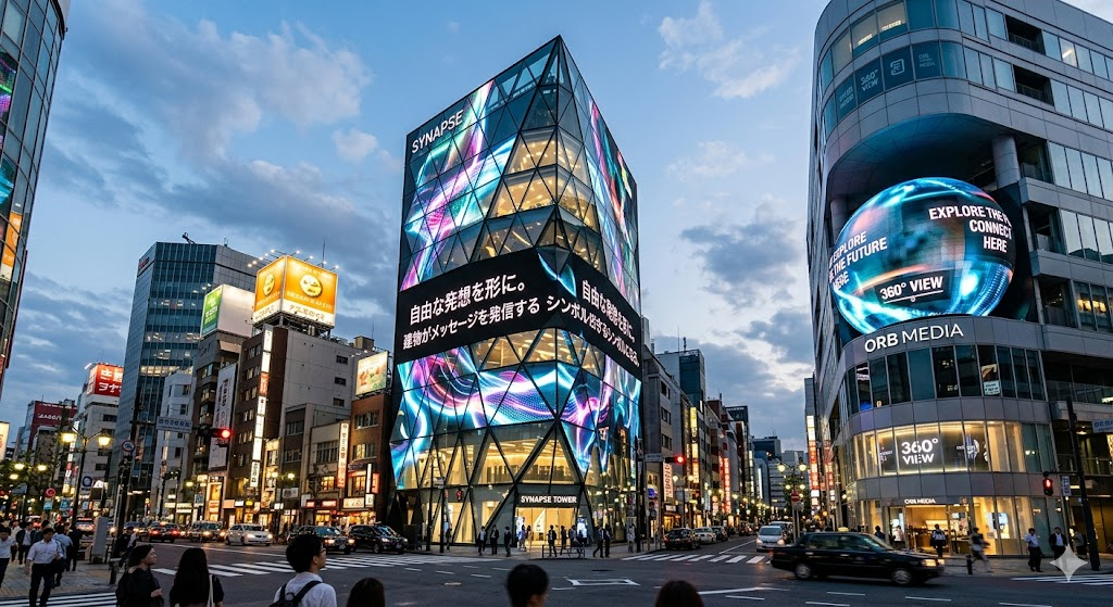 自由な発想を形にすることで建物そのものがメッセージを発信するシンボルになる