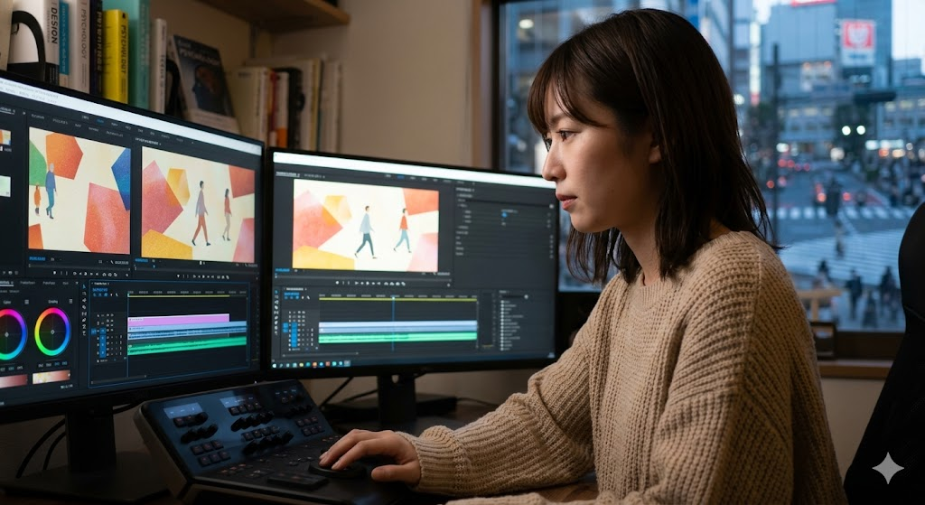 画面の向こう側にいる人の心に寄り添いながら一コマずつ丁寧に動きを重ねる