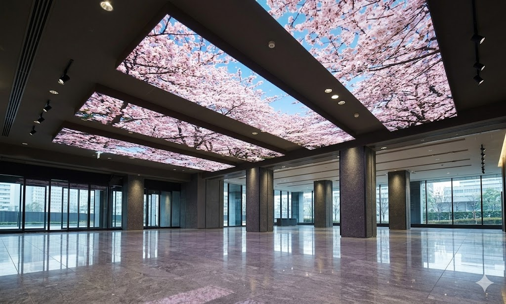 季節ごとに変える、訪れる人の心を動かすホテルのデジタルサイネージ